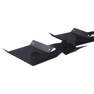 ITW FormEx GK-17 Bileog inslithe fillteán fillte fillteán fillteán retardant bileog dubh pp bileog mylar