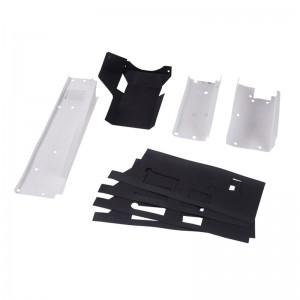 ITW FormEx GK-17 Bileog inslithe fillteán fillte fillteán fillteán retardant bileog dubh pp bileog mylar