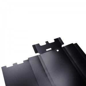 Bileog Inslithe PC Lasair Retardant PC Crimp ag lúbadh Bileog Inslithe Bileog Ceallraí Cumhachta Feithicleach Bileog Inslithe