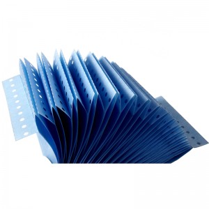 Soláthar Páipéar Cárta Gnó Gorm Retardant, Páipéar Insithe DMD Teocht Teocht Teocht Teocht, Páipéar Insithe Ceallraí a Fhoirmiú