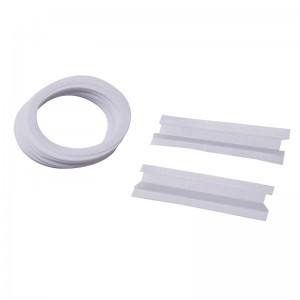 Lasair retardant sreafa-resistant páipéar inslithe bán DMD inslithe páipéar inslithe teocht ard 0.15mm páipéar inslithe