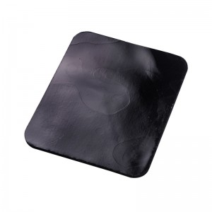 Soláthar gliú inbhainte inbhainte dubh, greamaitheach silicone agus dhá thaobh singil, lúibín fón póca cupán cúnta cupán inbhainte