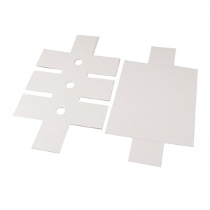 Páipéar Aramid bán-resistant teocht, atá éasca a fhilleadh agus páipéar aramid a fhoirmiú, páipéar inslithe ilchodach 0.2mm