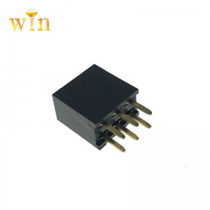 2.54mm Ceanntásc baineann cónascaire 2x3p