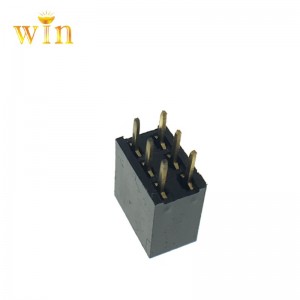 2.54mm Ceanntásc baineann cónascaire 2x3p