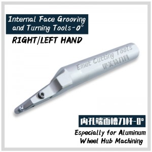 Uirlisí gearrtha Emet, meaisínithe mol alúmanaim roth, inmheánachnexternal grooving agus uirlisí casadh, uirlisí casadh domhain a chasadh, aghaidh a thabhairt ar uirlisí grouving aghaidh