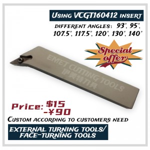 Uirlisí gearrtha Emet, uirlisí casadh seachtracha, uirlisí casadh-chasadh, uirlisí casadh cruach, SVJCR252M16, SVJC NSVJP, SVQC NSVQP, SVLC NSVHP, SVLC NSVLP, SVXC NSVVP, SVXC NSVXP, SVXC \\\\ t , VPGT22