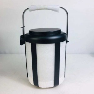 Díol te gloine miotail laindéir beag