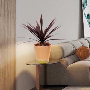 Plandaí plaisteacha plaisteacha plaisteacha ardcháilíochta ar ardchaighdeán saorga glas maisiúil