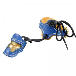 Ulongarrow M Suurus pöidla soomus+Wrist Strap Vibulaskmise tarvikud Sõrme kaitse