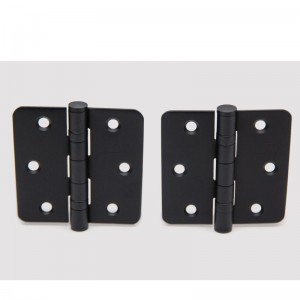 HN004 (2 phacáiste) 3.5 orlach x3.5 orlach insí cothrom 1n4 orlach caighdeán caighdeánach doras seomra leapa cónaithe hinge