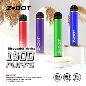 1500 PUFF Diúscartha Toitíní Leictreonach