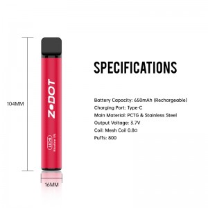 800 peann peann diúscartha indiúscartha