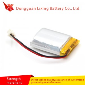Monaróir Battery le UN38 3 Tuarascáil 852526 Battery litiam 440Mah ceallraí speisialta le haghaidh táirgí spraoi