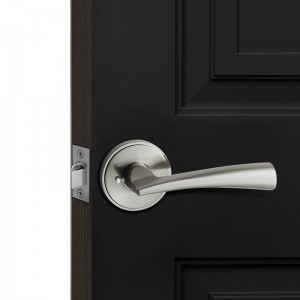 R7604 Príobháideacht Láimhseáil Doras Lever le Suiteáil Scriúnna Folaithe Socraigh Luas Líonta Éasca le Oscailt