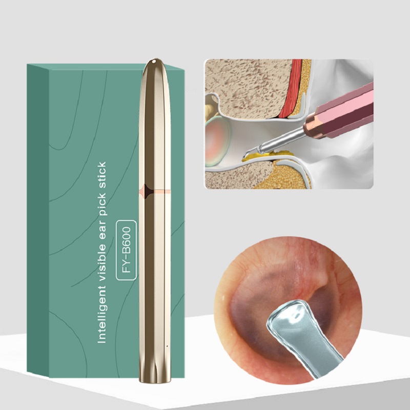1080p Ot Otoscope Cluas Wax Remover Ceamara Gan Sreang Endoscope Spúnóg Pioc Glanadh