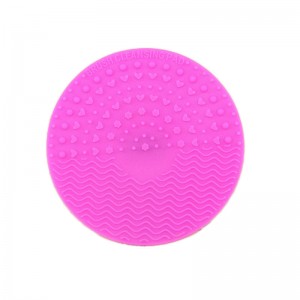 Scuab glantacháin mata, makeup silicone a ghlanadh mata scrubber scuab, uirlisníocháin iniompartha