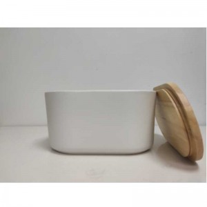 Mórdhíol fada le clúdach adhmaid ceirmeach cloiche stórála