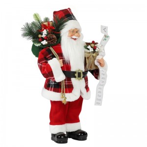 30 ~ 110cm Nollag Santa Claus le maisiú maisiúcháin mála bronntanais Bailiúchán Figurine Saoire Traidisiúnta Xmas