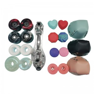 58mm * 32mm 85a quad sorcóir sorcóir rothaí roth gleoite roth gléasta roth