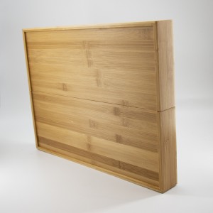 Sraith stórála drawer scian scian insléirenádúrtha bambú