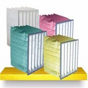 F5-F9 Mála Scagaire Póca Éifeachtúlachta Midium F9 Scagaire Aeir HVAC do sheomra glan