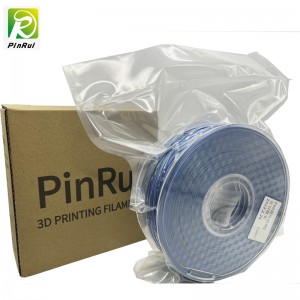 Pinrui Ard-chaighdeán Blue-Silver Rainbow 1.75mm 3D printéir plament
