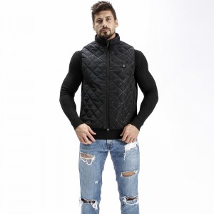 Feidhmíonn 5V ceallraí waistcoat téite in-athluchtaithe, veist téite leictreach d\'fhir