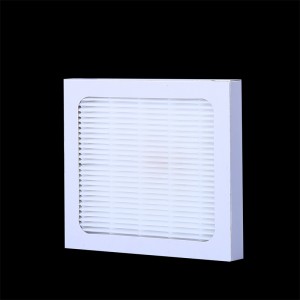 OEM ODM Fíor HEPA Scagaire Aeir Purifier Páirteanna Scagaire Aeir HVAC