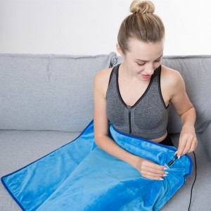 Blaincéad téite leictreach, blaincéad taistil lomra téite le haghaidh carranna, trucailí, SUV