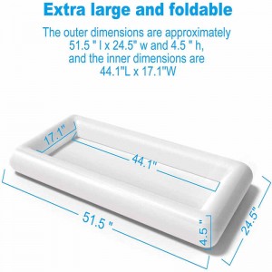 Barra oighir bán inséidte, snámh oighear, linn inséidte