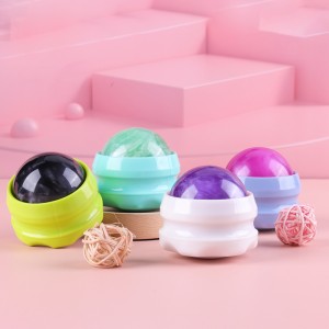 Liathróid sorcóir massage, teiripe oighir agus massager faoisimh matáin tinn, maolú teannas muscle agus faoiseamh pian oiriúnach do mhuineál, ar ais, shoulders, airm, cosa, pluide