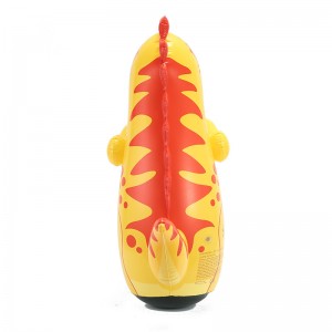 Bréagán dineasáir inséidtenua PVC, maisiú inséidte le haghaidh súgartha