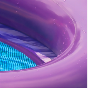 Snámhphointe glan egglatplantnua a dhíol, bréagán uisce inséidte do linn snámha, trá