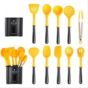 10 PCS Accessories Cistine Resistant Teas Uirlisí Cócaireachta Nonstick Socraigh Uirlisí Cistine Silicone Silicone