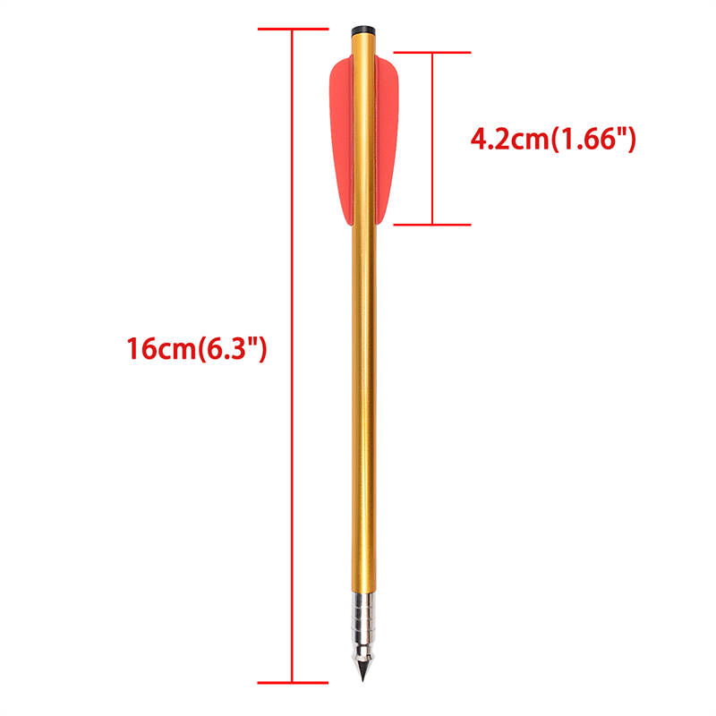 Elongarrow 160mm Dath Seafta Óir Bolts Piostail Alúmanaim Piostail Trasna Trasna