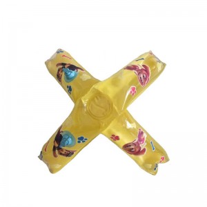 Leanaí Inséidte Dílsiú Fáinne Snámha Cartúin