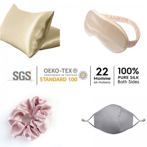 Soláthraí pillowcases síoda 100% mulberry