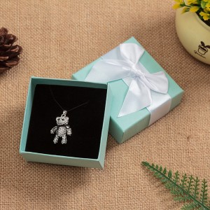 Bosca Bosca Fáinne Ard-Deireadh Jewelry Bosca Bowknot Bosca Bracelet Beag Bosca Jewelry