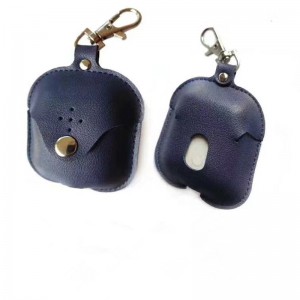 Oiriúnach do Apple Airpods Pro 3 Cás Cosanta, Bosca Headset Gan Sreang Bluetooth, Cás Cosanta Bosca Stórála, atá clúdaithe go hiomlán agus Scratch, donn leathairna hIodáile