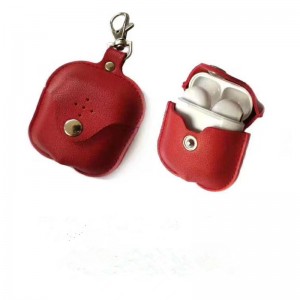 Oiriúnach do Apple Airpods Pro 3 Cás Cosanta, Bosca Headset Gan Sreang Bluetooth, Cás Cosanta Bosca Stórála, atá clúdaithe go hiomlán agus Scratch, donn leathairna hIodáile