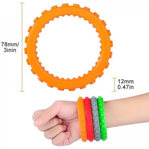 Fáinní Teethher Leanbh sábháilte agus cairdiúil don chomhshaol