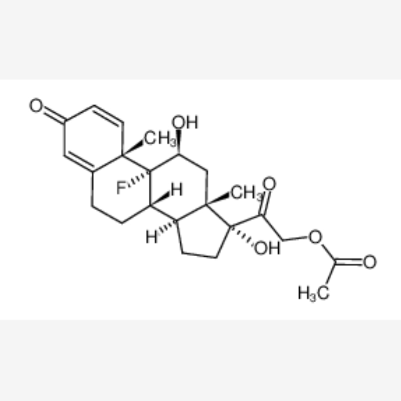 Aicéatáit isoflupredone