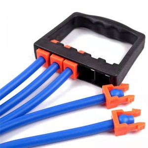 Leathnú ar Chliabh Cumhachta Inchoigeartaithe Cúig Row le Feadán Friotaíochta Láimhseáil