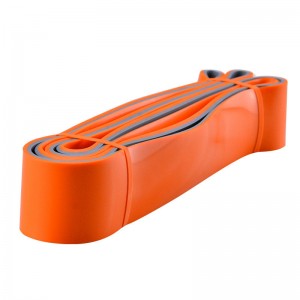 Banna friotaíochta dhá dhath a tharraingíonn suas bandaí friotaíochta tromshaothair bannaí soghluaisteachta agus cumhacht-chumhachtaithe foirfe do Fitness