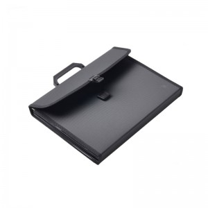 Fillteán a leathnú A4 Litir Méid Pp Plaisteach 13 Póca Eagraí Ilphóca Póca Comhad Expandable