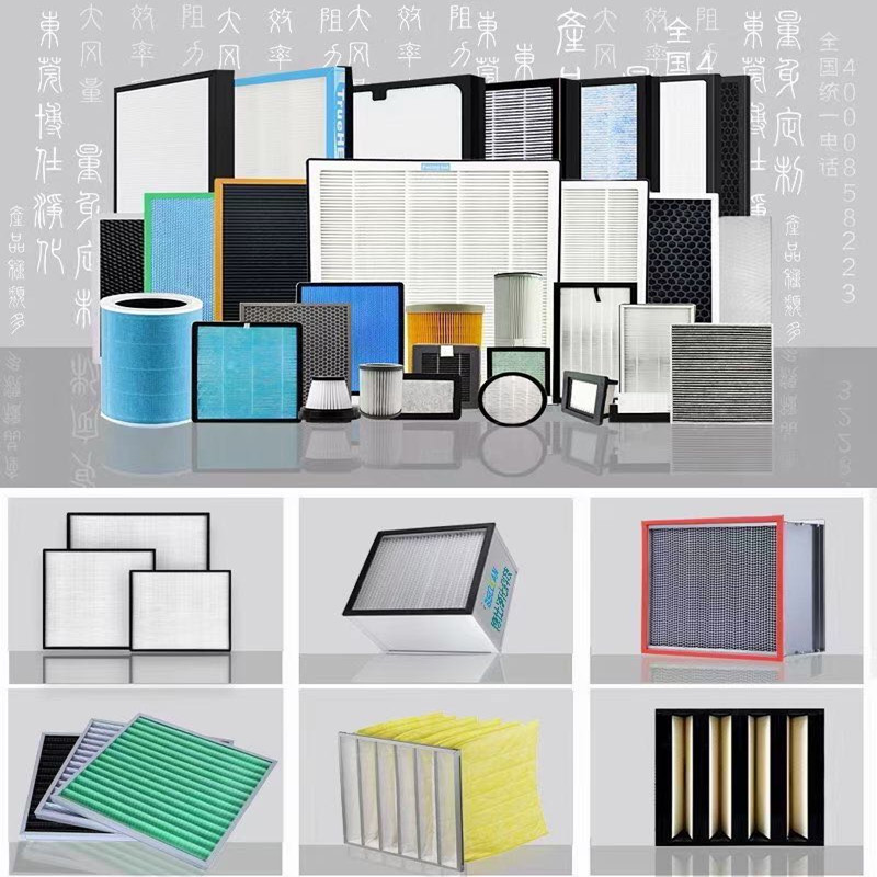 Scagairí Aeir Tráchtála agus Scagairí Aeir Tionscail do do Thuirbín Gáis agus do riachtanais scagacháin HVAC