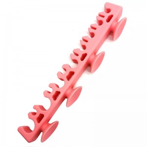 Sealbhóir Triomaithe Makeup Silicone le haghaidh Uirlisí Cosmaideacha Seomra Folctha