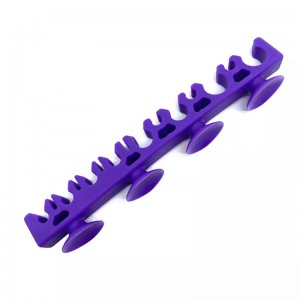 Sealbhóir Triomaithe Makeup Silicone le haghaidh Uirlisí Cosmaideacha Seomra Folctha