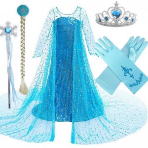 CÚRSAÍ CHUIDEACHTA LEANAÍ LEANAÍ LEANAÍ Suas Sófia Gúna Do Chailíní Rapunzel Banphrionsa Rapunzel Gúna